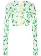 Thom Browne Trompe L'oeil Lobster Sequin Shirt - White