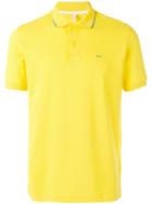 Sun 68 - Contrast Logo Polo Shirt - Men - Cotton/spandex/elastane - Xl, Yellow/orange, Cotton/spandex/elastane