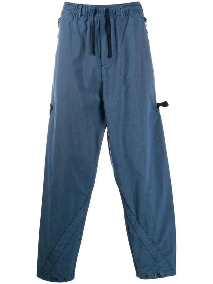 Stone Island Shadow Project Loose-fit Trousers - Blue