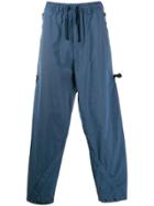 Stone Island Shadow Project Loose-fit Trousers - Blue