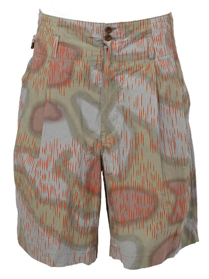 Kolor Printed Bermuda Shorts, Men's, Size: 2, Cotton