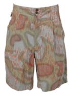 Kolor Printed Bermuda Shorts, Men's, Size: 2, Cotton