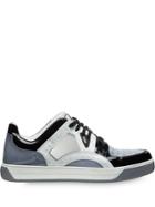 Fendi Multicoloured Lace-up Sneakers - Grey