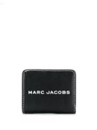 Marc Jacobs The Textured Tag Compact Mini-wallet - Black