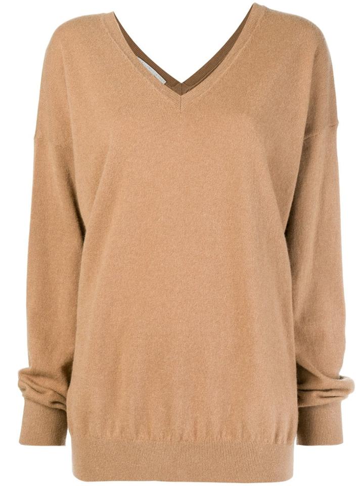 Stella Mccartney Long-sleeve Oversized Sweater - Nude & Neutrals