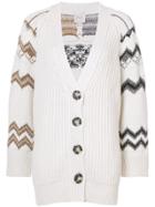 Nude Zig Zag Cardi-coat - Nude & Neutrals