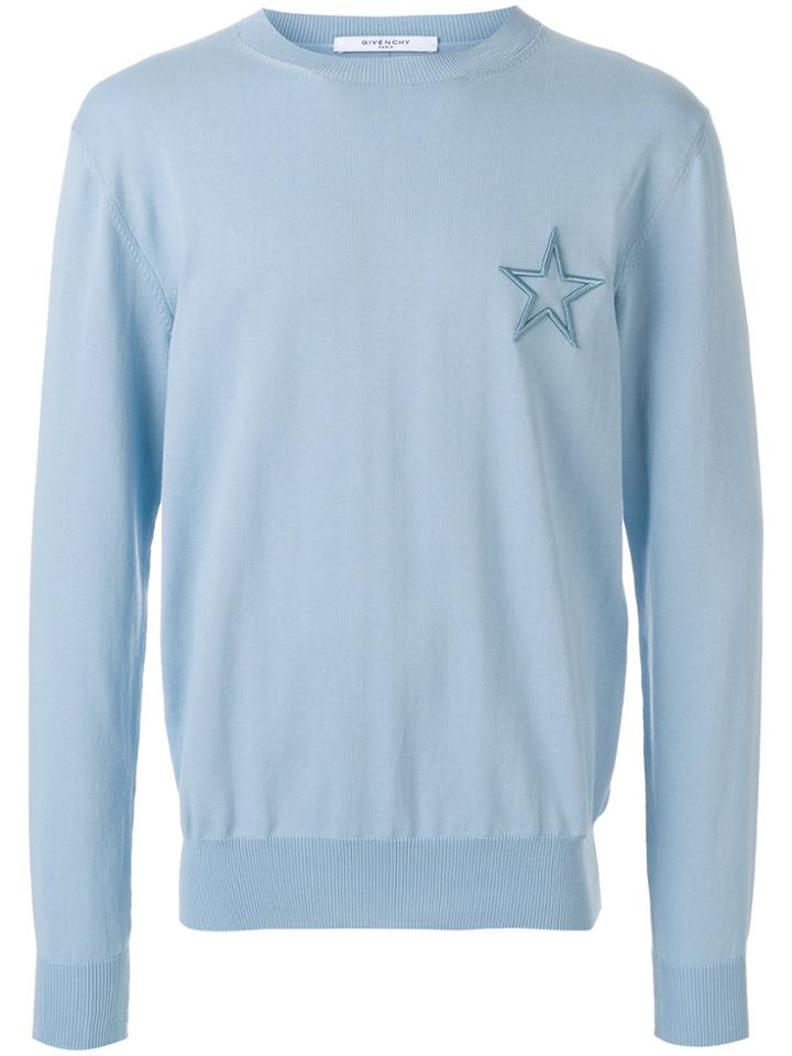 Givenchy Star Sweater - Blue