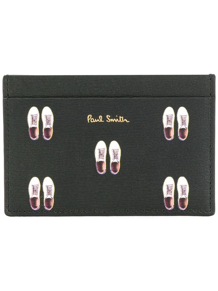 Paul Smith Sneaker Print Cardholder - Black