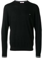 Sun 68 Round Neck Jumper - Black