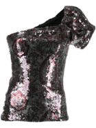 Isabel Marant Ocho Sequinned Top - Metallic