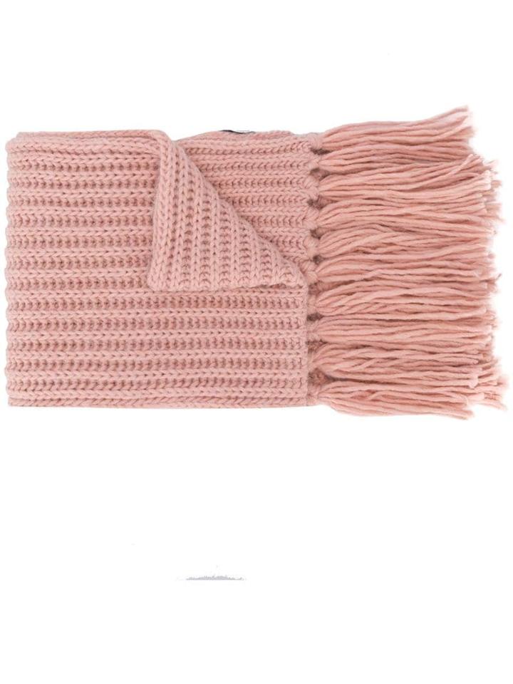 Rossignol Diago Chunky Knit Scarf - Pink