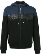 Versace Greca Key Hooded Sweatshirt - Black