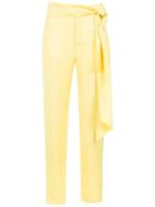 Tufi Duek Trousers With Bow Detail - Yellow