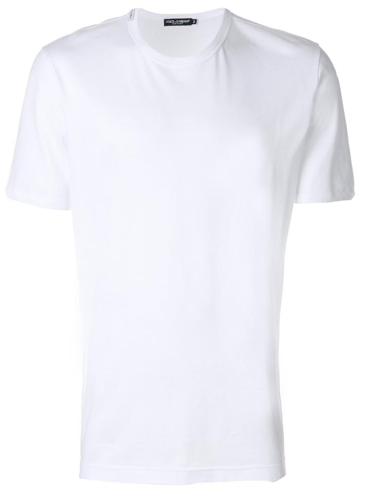 Dolce & Gabbana Round Neck T-shirt - White