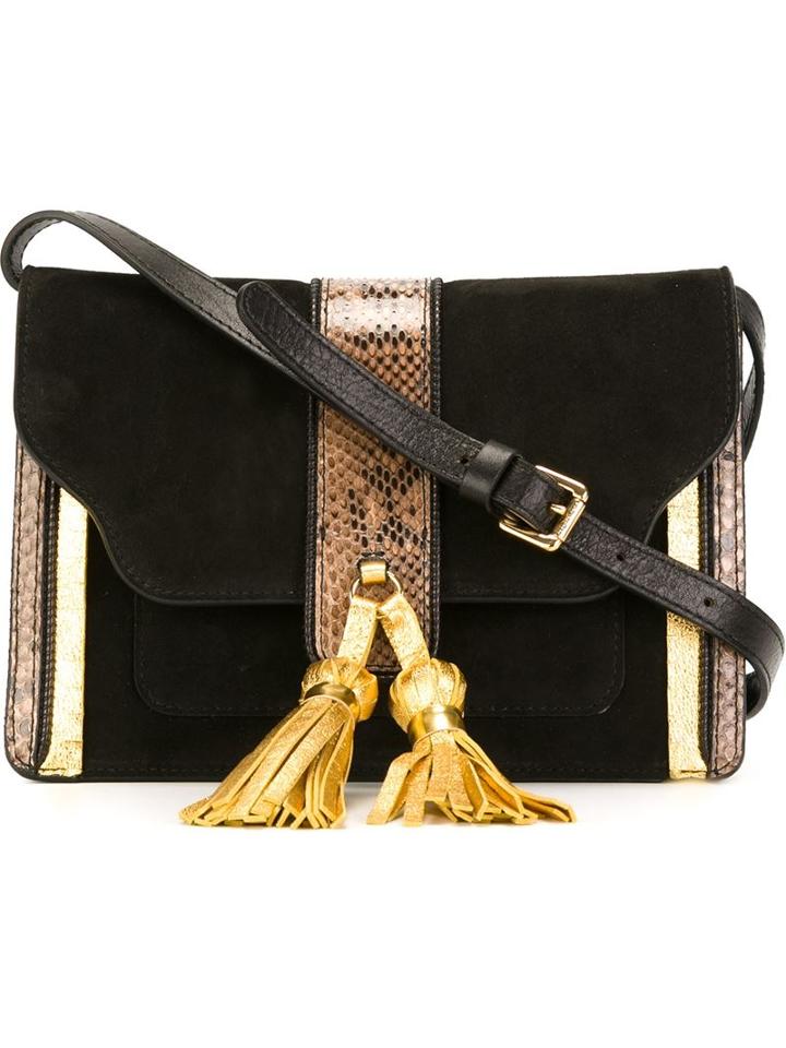 L'autre Chose Tassel Detail Shoulder Bag