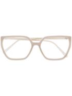 Marni Eyewear Oversized Frame Glasses - Grey