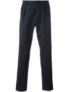 Al Duca D'aosta 1902 Pleat Detail Straight Leg Trousers - Blue