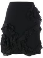Rossella Jardini Wrapped Ruffle A-line Skirt