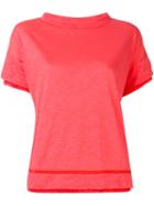 Moncler Layered T-shirt, Women's, Size: Xs, Pink/purple, Cotton/polyamide