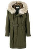 Holland & Holland Fur Hood Parka - Green