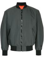 N. Hoolywood Slim-fit Bomber Jacket - Grey