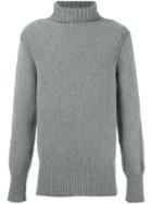Ann Demeulemeester Grise Turtle Neck Jumper, Men's, Size: Medium, Grey, Nylon/alpaca