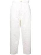 Marni High Waisted Trousers - White