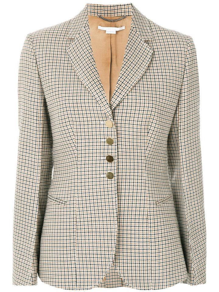 Stella Mccartney Slim-fit Tailored Blazer - Brown