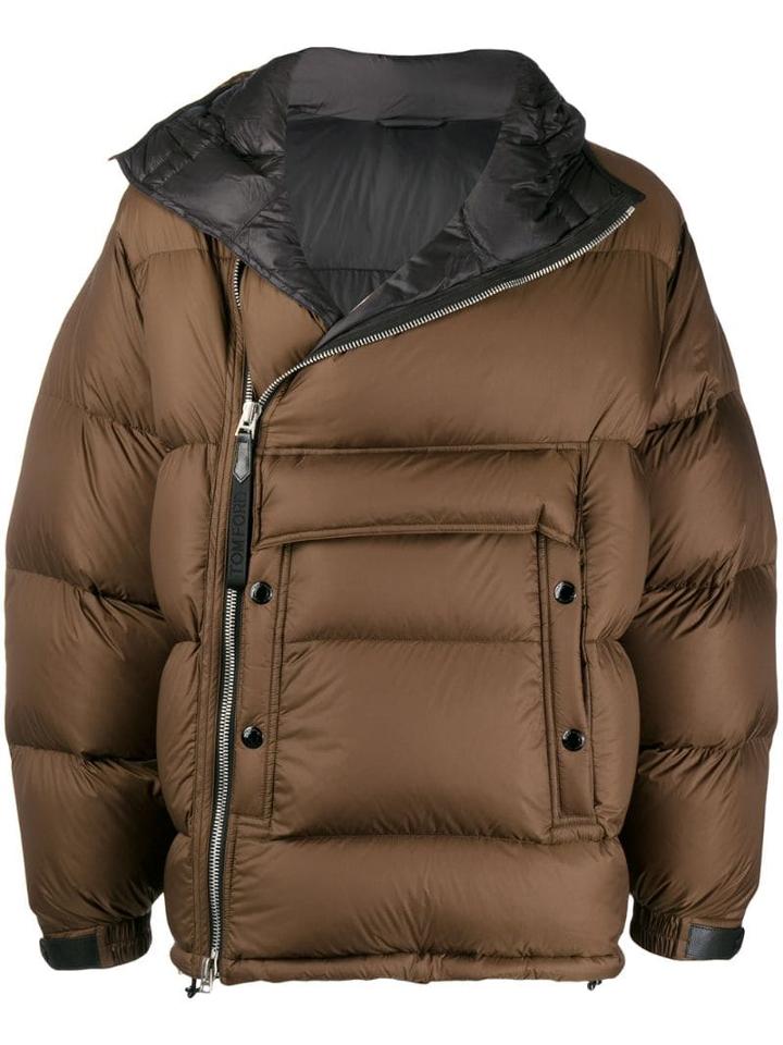 Tom Ford Oversized Padded Jacket - Brown