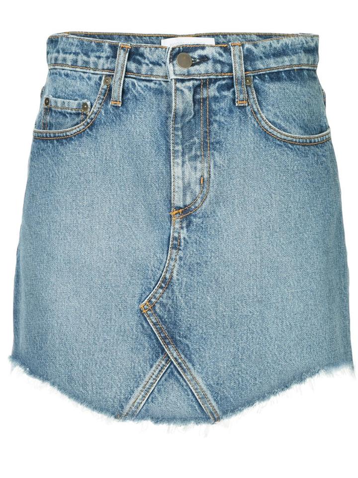 Nobody Denim The Edge Skirt Wonderous - Blue