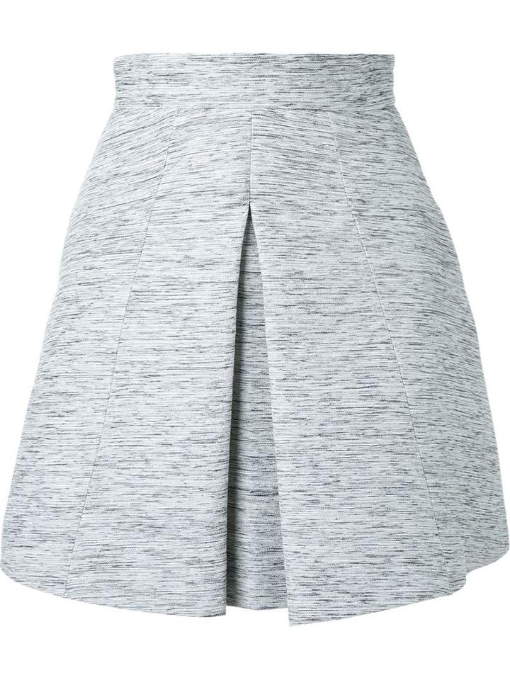 Alexander Mcqueen Box Pleat Mini Skirt