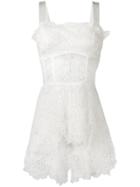 Ermanno Scervino Mini Lace Dress - White