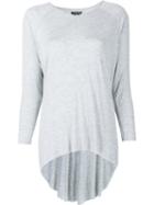 Thomas Wylde - 'misty' Blouse - Women - Spandex/elastane/modal - S, Grey, Spandex/elastane/modal