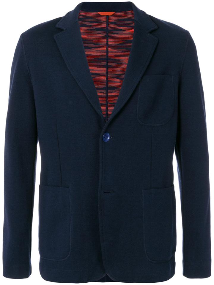 Missoni Stretch Blazer - Blue