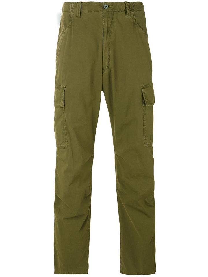 Pt01 - Loose Fit Pants - Men - Cotton/spandex/elastane - 48, Green, Cotton/spandex/elastane