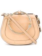 Chloé Hoop Detail Handbag - Nude & Neutrals