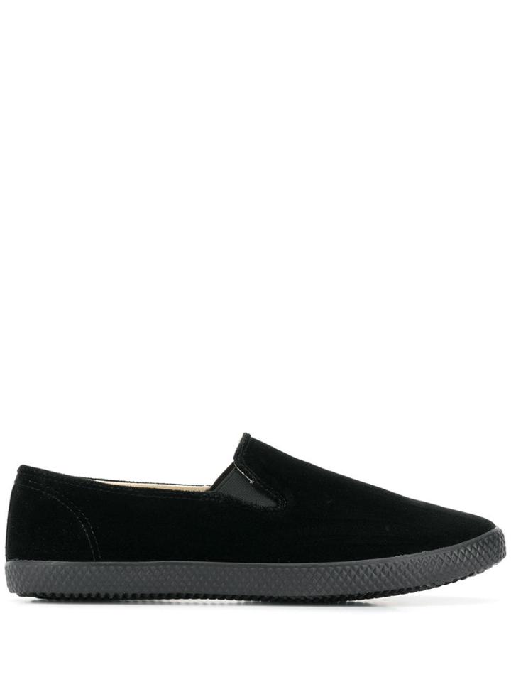 Yohji Yamamoto Classic Slip-on Sneakers - Black