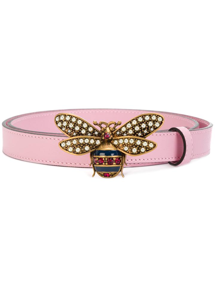 Gucci Queen Margaret Belt - Pink & Purple