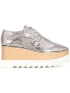 Stella Mccartney Platform Elyse Shoes - Metallic