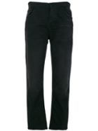 Current/elliott - The Original Straight Jeans - Women - Cotton/spandex/elastane - 25, Black, Cotton/spandex/elastane