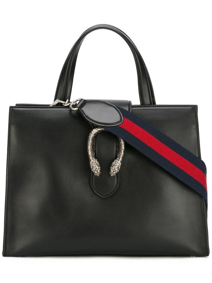 Gucci Dionysus Tote, Women's, Black, Leather