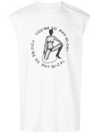 Misbhv You Are So Physical Tank Top - White