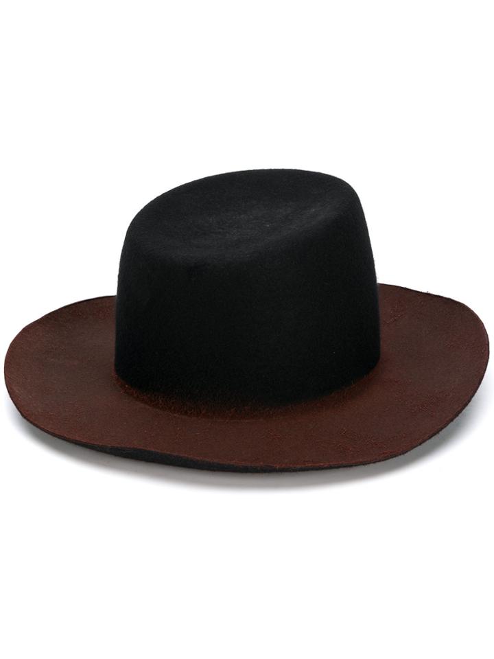 Reinhard Plank Fedora Hat - Black