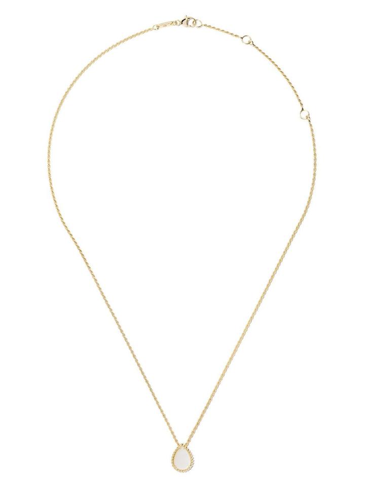 Boucheron Serpent Bohème Mother-of-pearl Teardrop Pendant - Yg