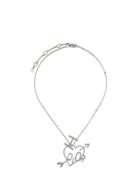 Christian Dior Pre-owned 1990s I Love Dior Necklace - Silver