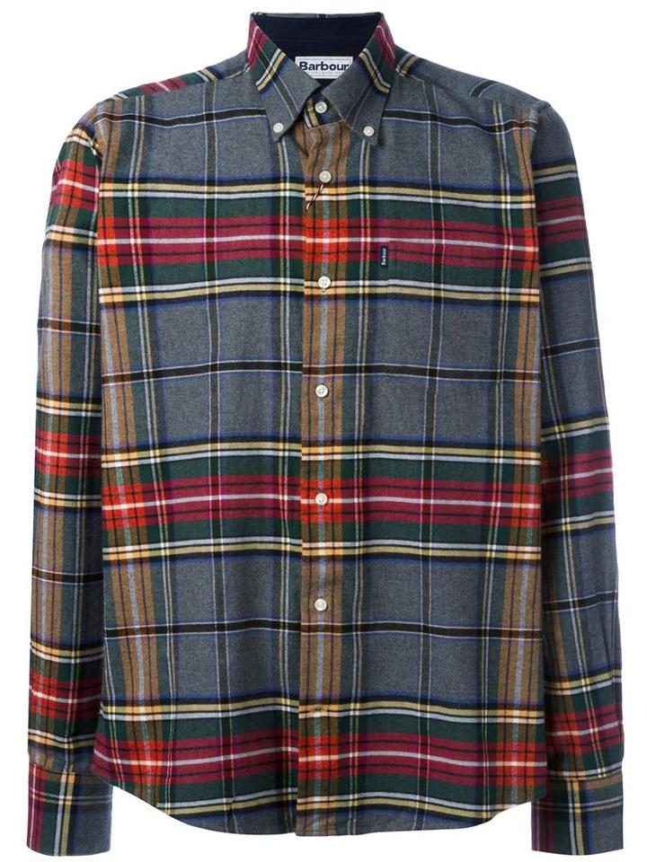 Barbour 'castlebay' Shirt, Men's, Size: Large, Grey, Cotton