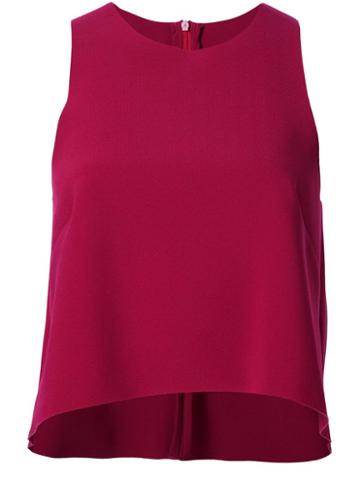 Rebecca Vallance 'bravado' Crop Top, Women's, Size: 10, Red, Polyester