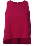 Rebecca Vallance 'bravado' Crop Top, Women's, Size: 10, Red, Polyester