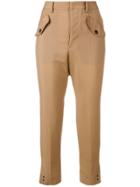No21 Tapered Trousers - Nude & Neutrals