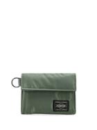 Porter-yoshida & Co Logo Patch Wallet - Green